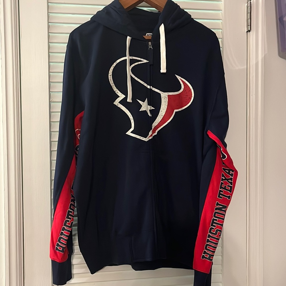 Texans Zip Up Hoodie